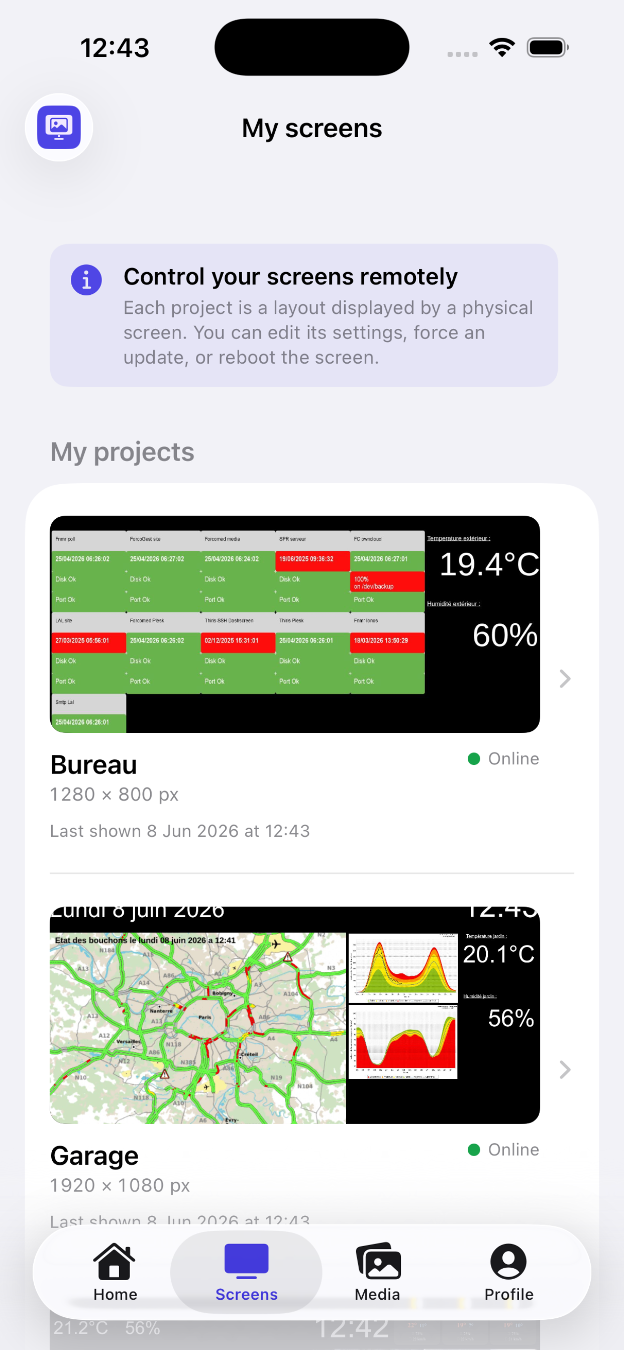 DashScreen app