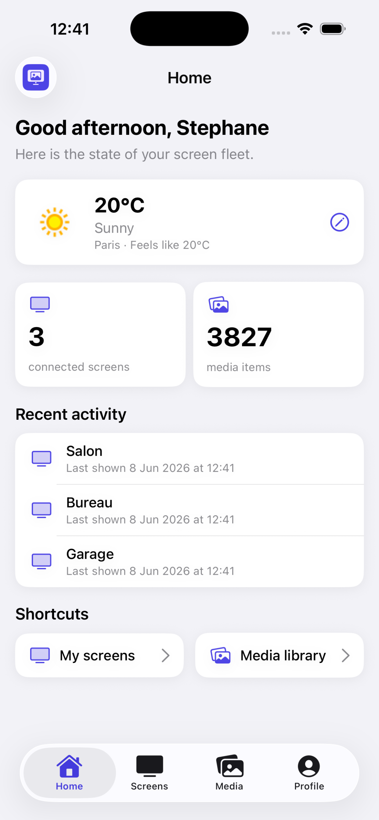DashScreen app